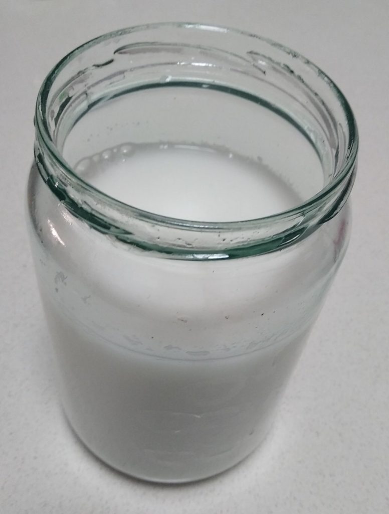 חלב קוקוס ביתי טבעי